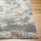 Surya Dresden Medium Gray, White, Gray, Light Slate, Mustard and Rust 12" x 15" Area Rug, , large