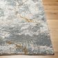 Surya Dresden Medium Gray, White, Gray, Light Slate, Mustard and Rust 12" x 15" Area Rug, , large