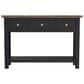 A-America Stormy Ridge Sofa Table in Chickory and Slate Black, , large