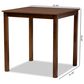 Baxton Studio Lenoir Counter Height Pub Table in Walnut Brown, , large