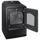 Samsung 7.4 cu. ft. Smart Gas Dryer with Steam Sanitize+ in Brushed Black, , large