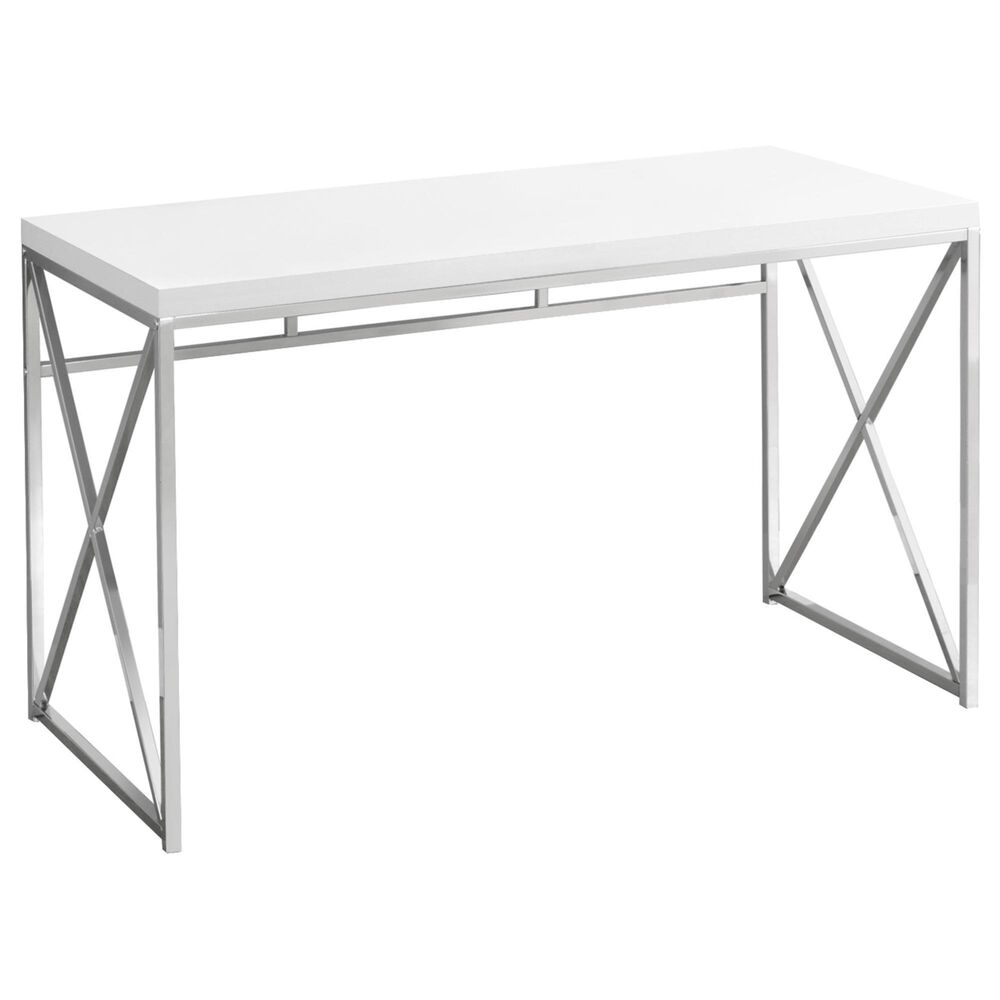 Monarch Specialties 48" Computer Desk in White, , large