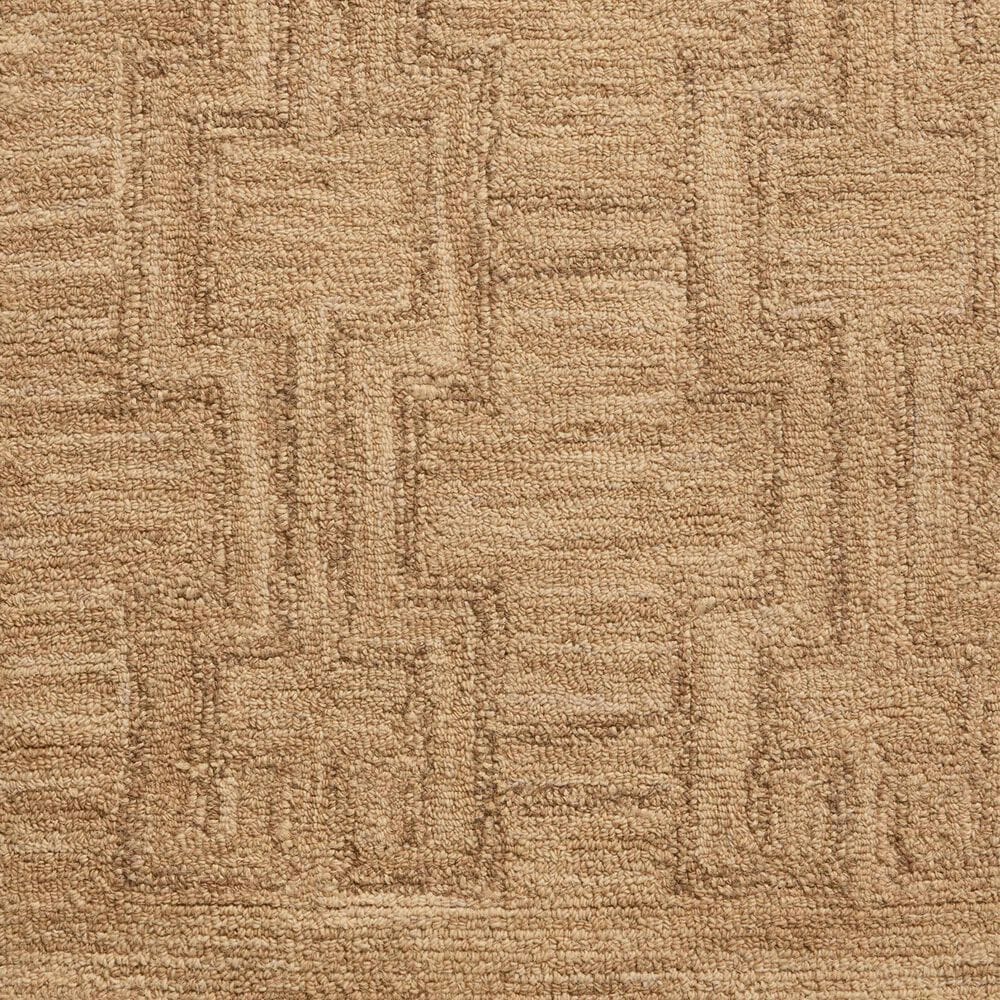 Loloi Barrow Camel and Brown 2&#39;3&quot; x 3&#39;9&quot; Area Rug, , large