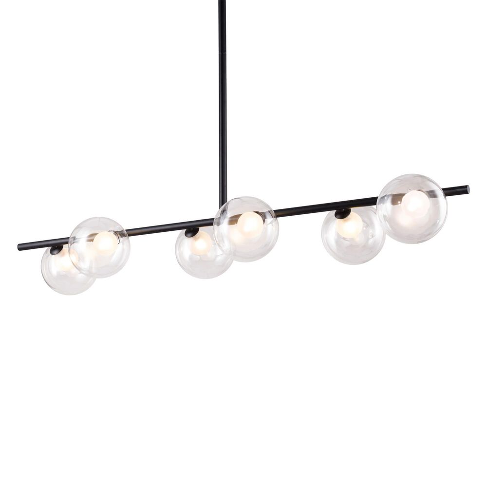 Zuo Modern Keyoz Ceiling Lamp in Black, , large