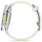 Garmin Forerunner 970 47 mm Titanium Case with Whitestone and Translucent Amp Yellow Band, , large