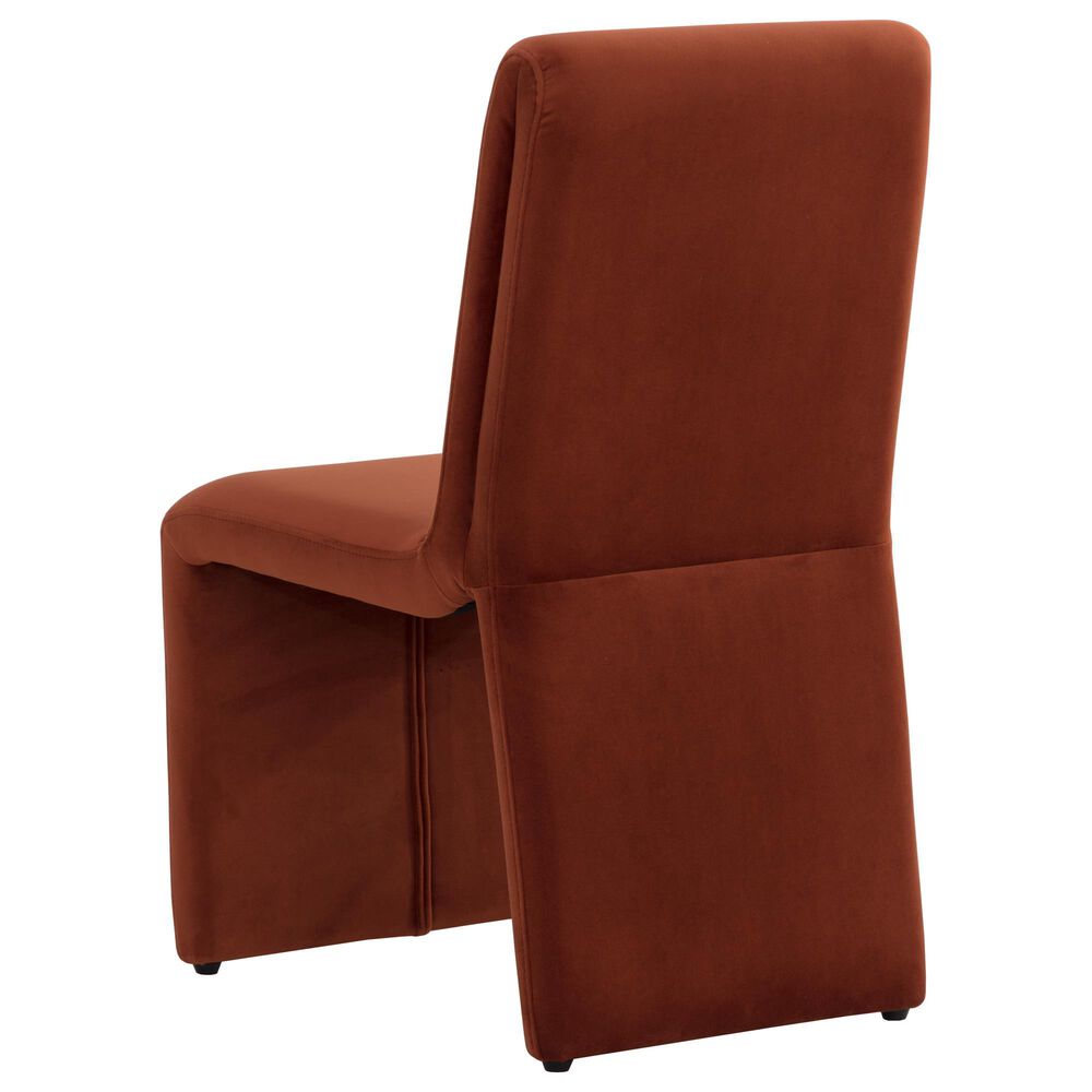 Club Collection By Sunpan Cascata Side Chair in Meg Rust, , large