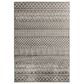 Central Oriental Corso Alvis 7"10" x 9"10" Grey and White Area Rug, , large