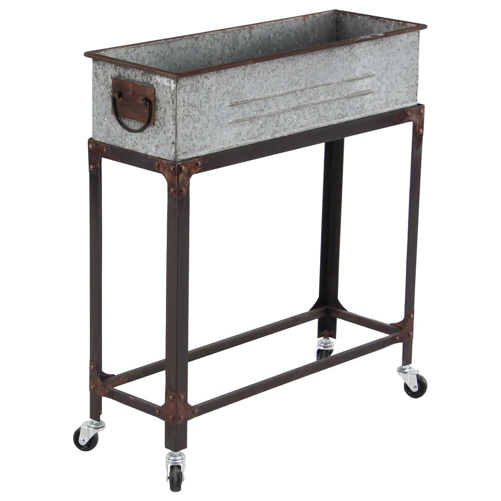 Maple and Jade Farmhouse Planter in Gray &#40;Set of 2&#41;, , large