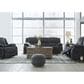 Ashley Draycoll 3-Piece Manual Reclining Living Room Set in Slate, , large