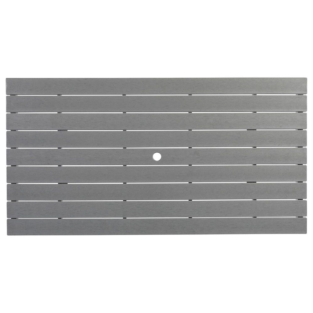 Ashley Transville Patio Counter Table in White and Gray, , large