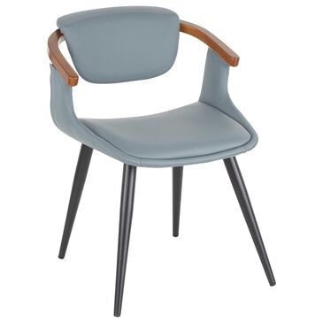 Lumisource Oracle Chair in Grey/Walnut, , large