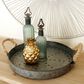 Maple and Jade Metal Tray in Grey, , large