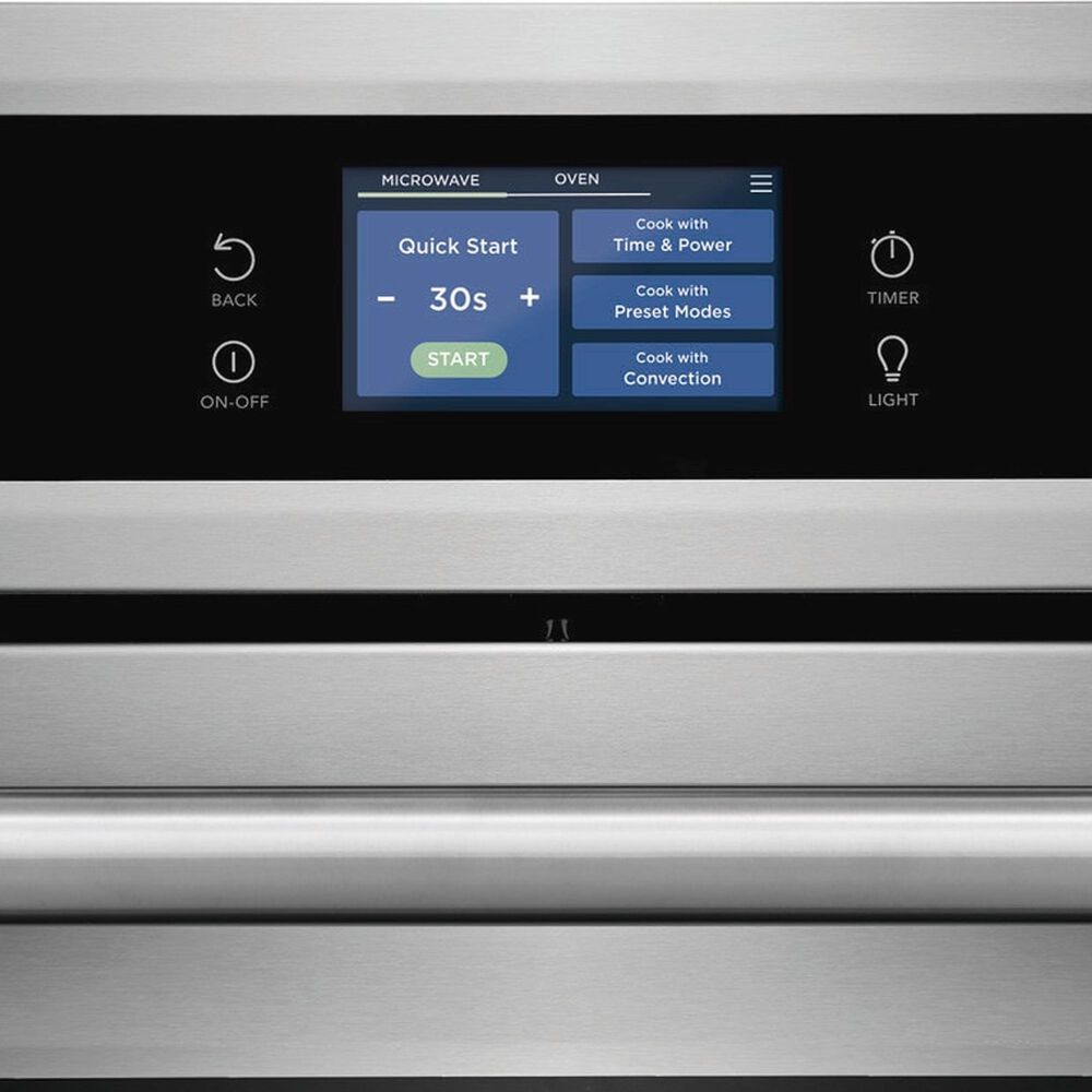 Frigidaire Professional Professional 2-Piece Kitchen Package with 30" Microwave Combination Wall Oven and 30" Electric Cooktop in Stainless Steel, , large