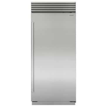 Sub Zero 22.8 Cu. Ft. Classic Right Hinge Built-In Refrigerator with Tubular Handle in Stainless Steel, , large