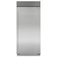 Sub Zero 22.8 Cu. Ft. Classic Right Hinge Built-In Refrigerator with Tubular Handle in Stainless Steel, , large