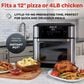 Instant Brands Vortex Plus 10-Quart Air Fryer Oven in Stainless Steel and Black, , large