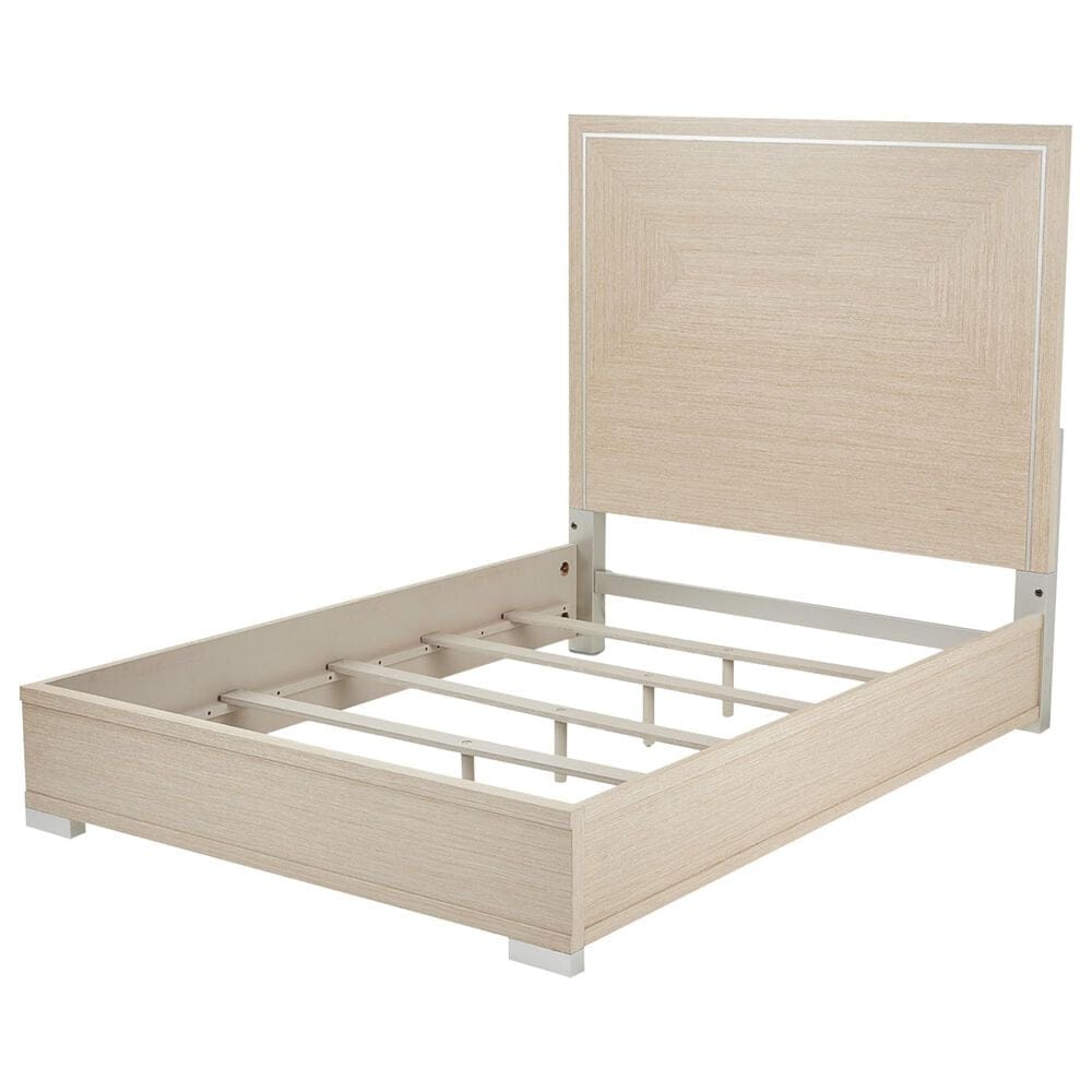 Vista Haus Laguna Ridge California King Panel Bed in Washed Oak, , large
