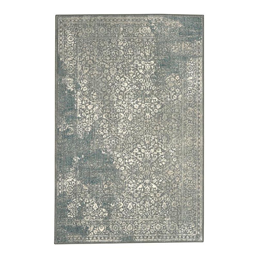 Karastan Euphoria Ayr 90643 5"3" x 7"10" Willow Grey Area Rug, , large
