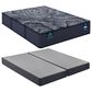SERTA Perfect Sleeper X Knox Plush King Mattress with High Profile Box Springs, , large