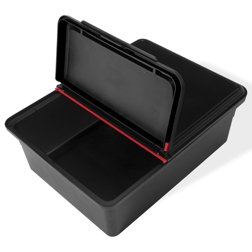 Weber Works Outdoor Storage Bin in Black, , large
