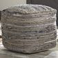 Signature Design by Ashley Absalom Pouf in Natural, , large