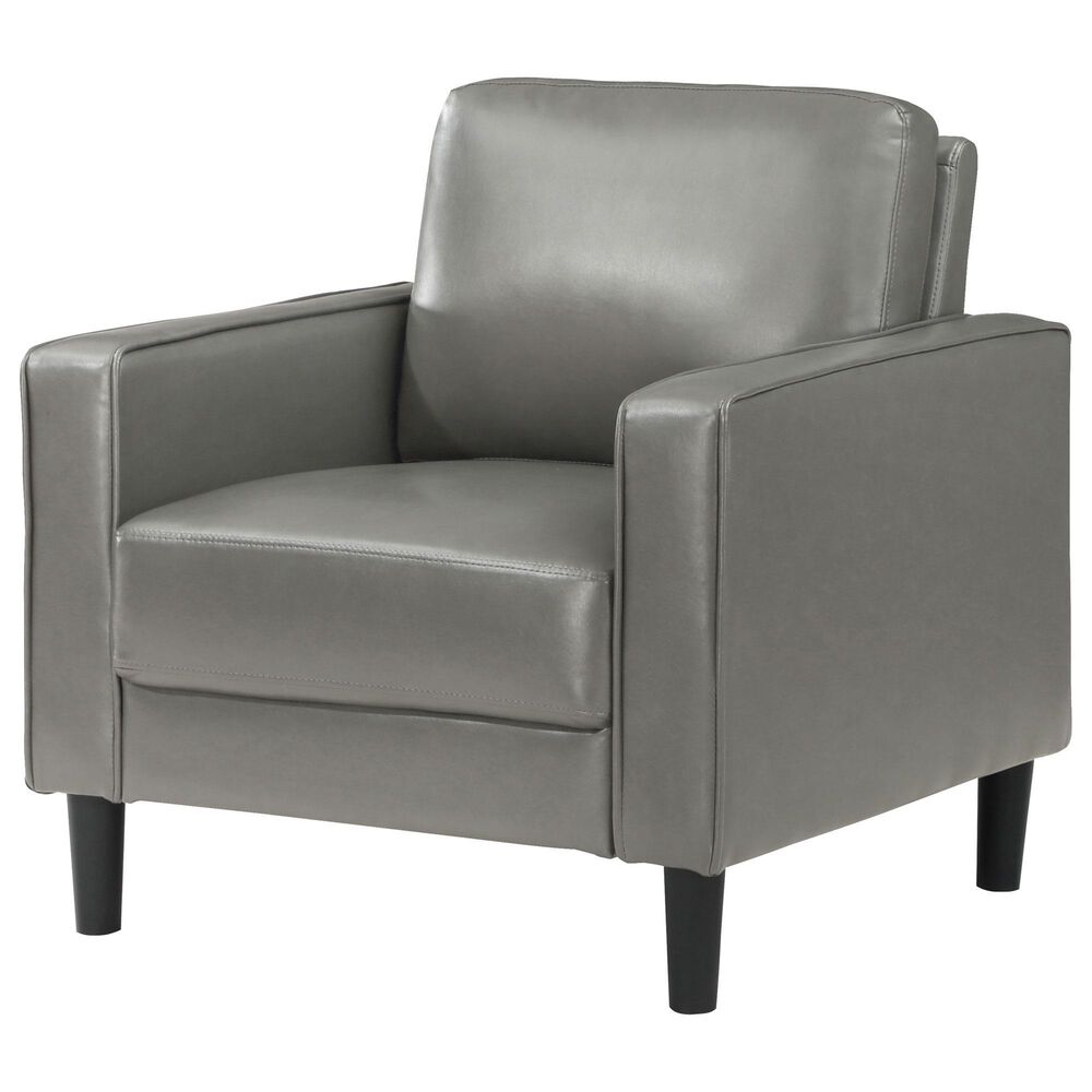 Coaster Ruth Accent Arm Chair in Grey, , large