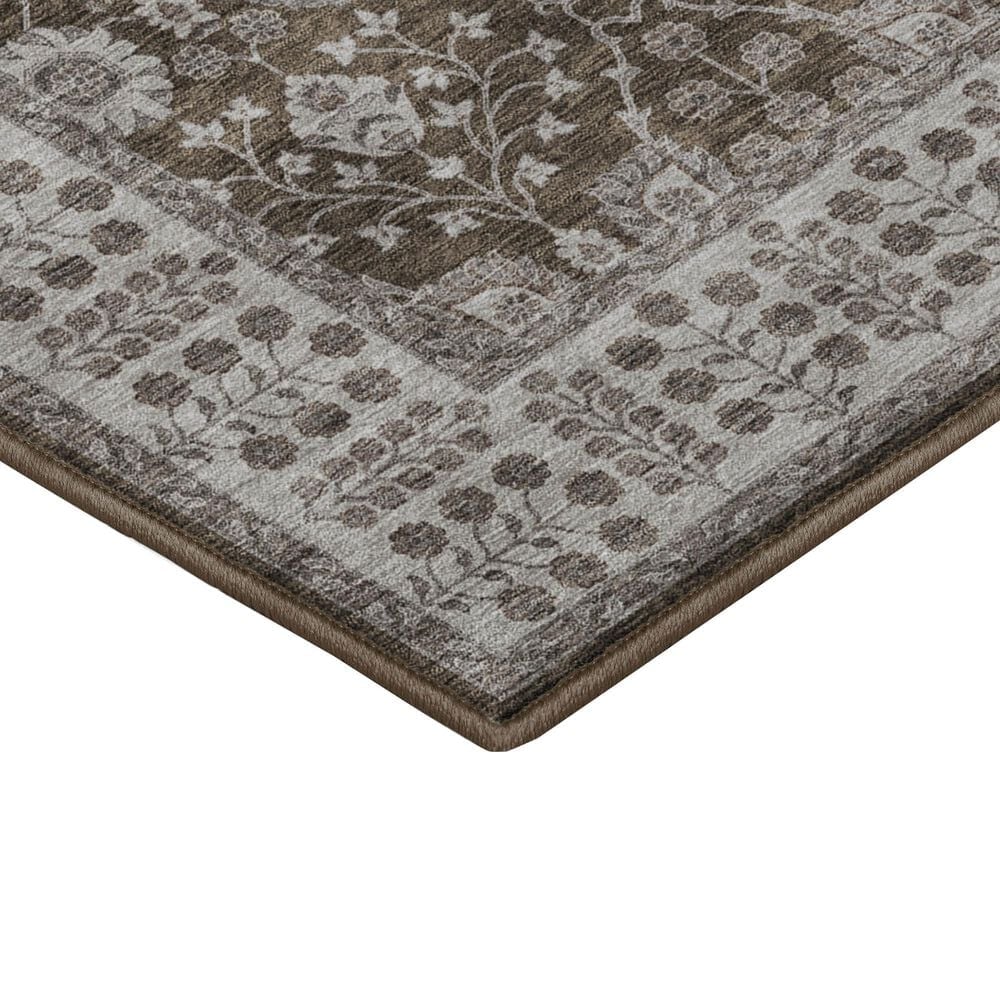 Dalyn Rug Company Hatay HY8 10&#39; x 14&#39; Chocolate Area Rug, , large