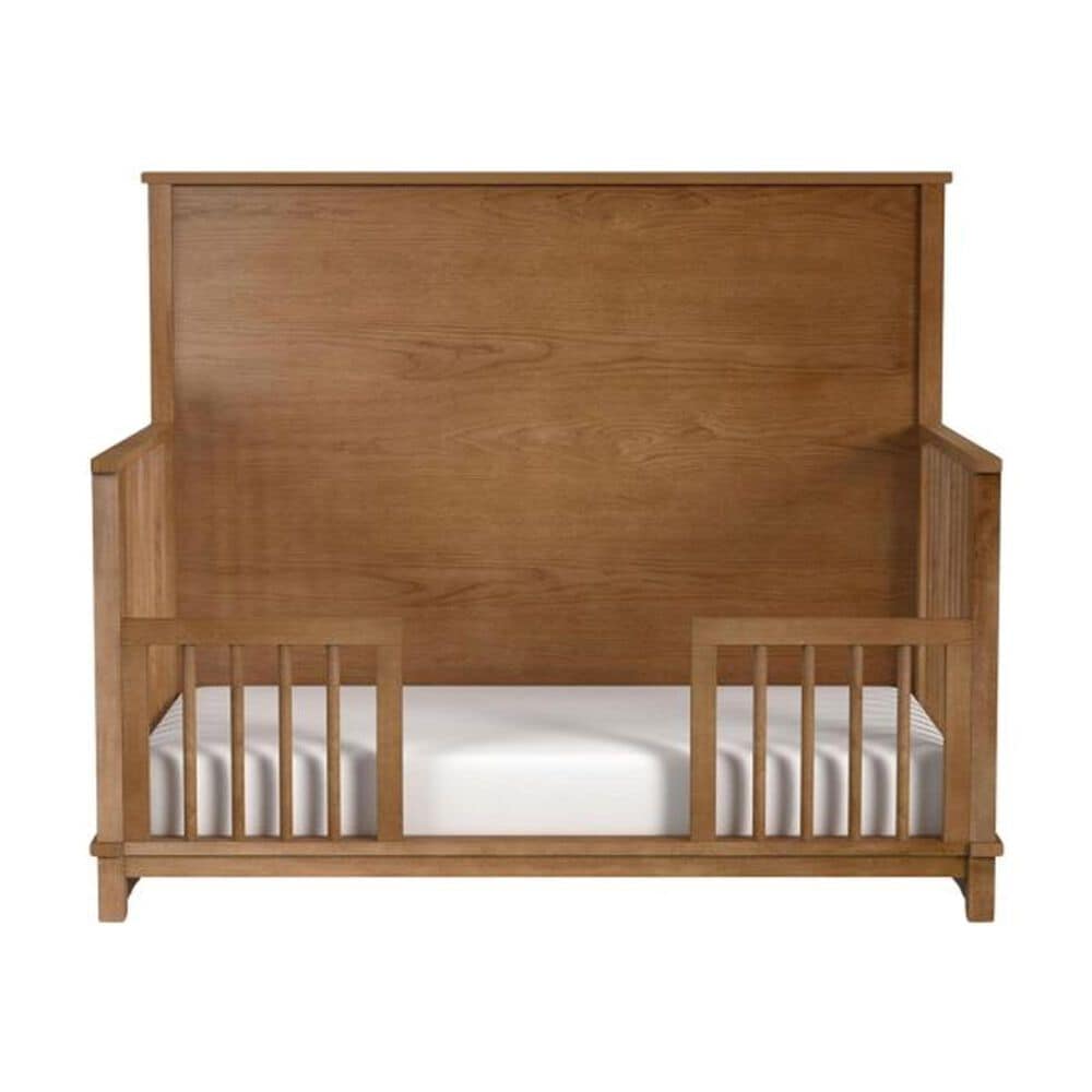 Mayberry Hill Wyller Crib with Guard Rail in Oak, , large