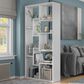 Furniture of America Zayas 12-Shelf Bookcase in White, , large