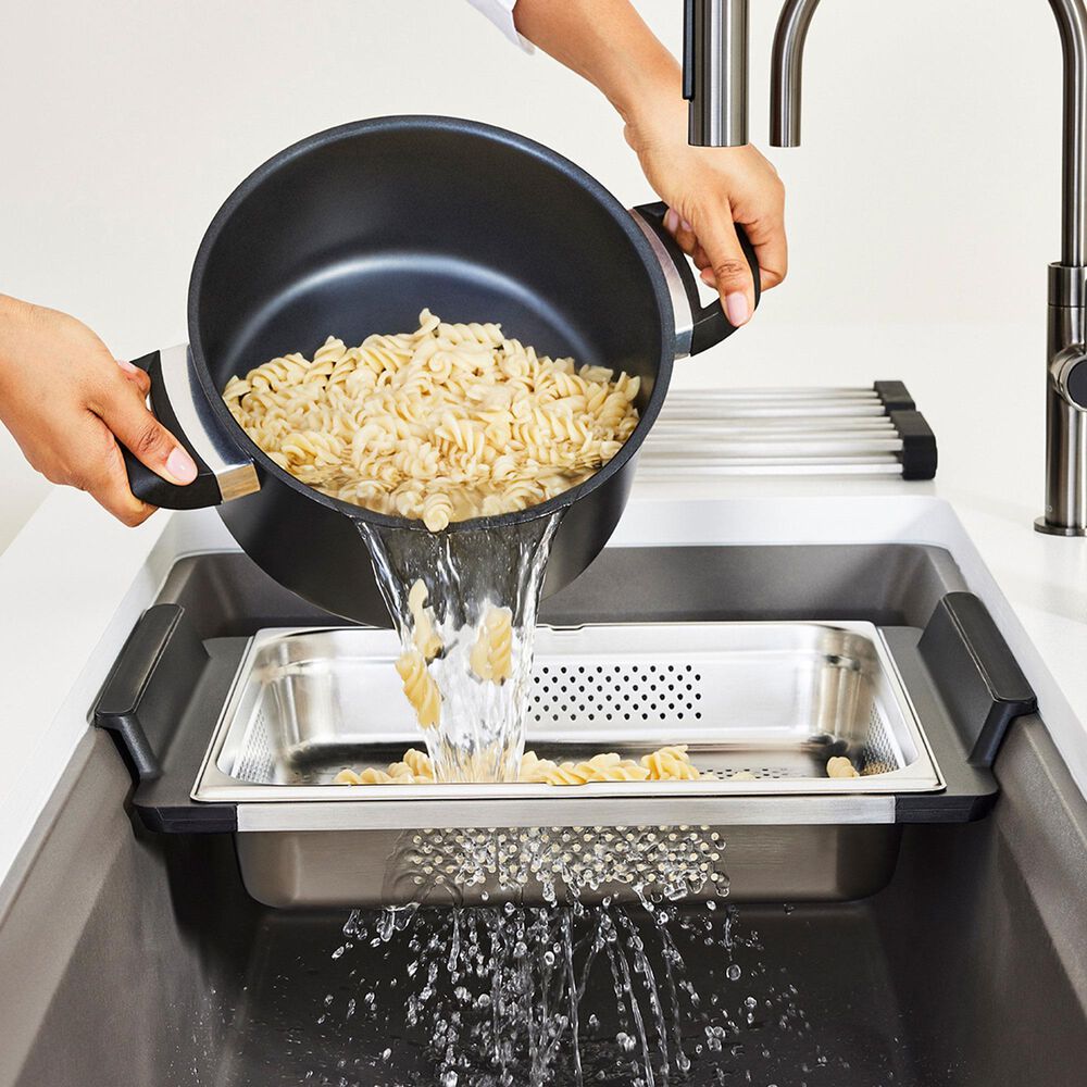 Blanco Inteos Large Colander in Stainless Steel, , large
