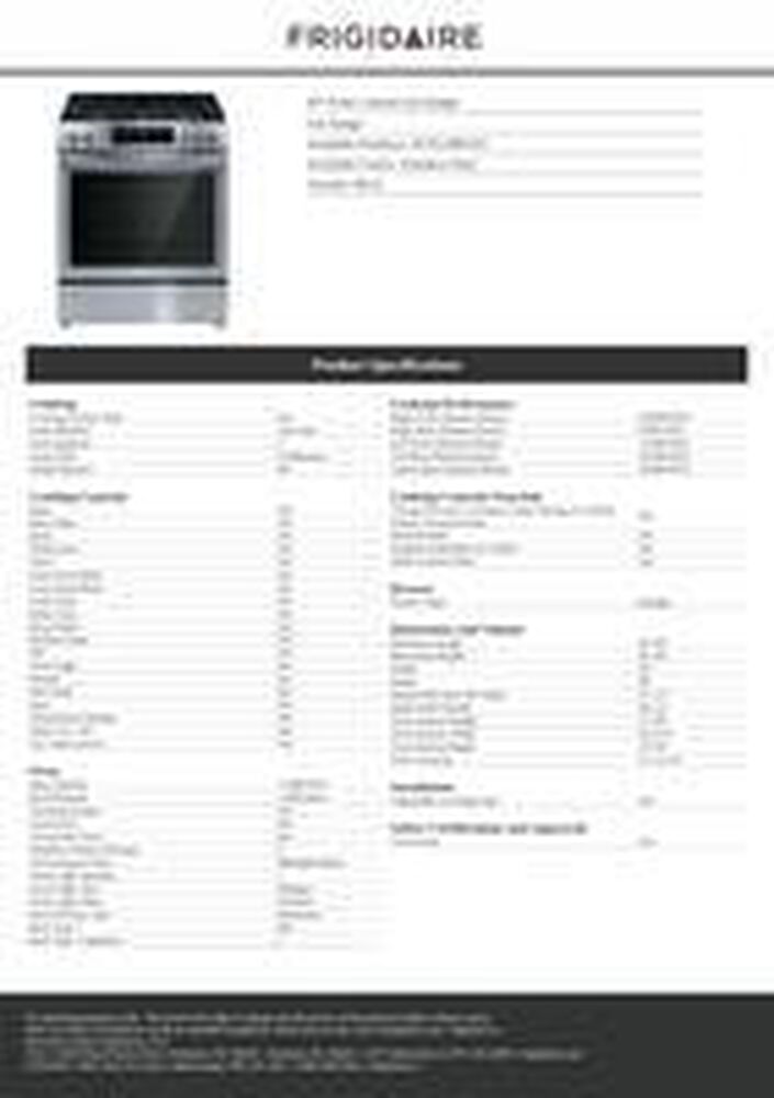 Frigidaire 30&quot; Freestanding Gas Range, , large