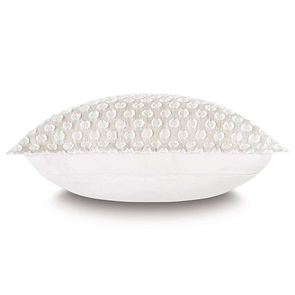 Eastern Accents Amberlynn 27&quot; Square Euro Sham in Lilla Natural and Breeze White, , large