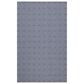 Safavieh Martha Stewart Cotton 4" x 6" Blue and Grey Area Rug, , large