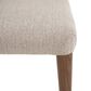 Monroe Rose Curved Open Back Side Chair in Walnut, , large