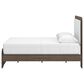Ashley Kendanport Queen Upholstered Bed with Two Nightstands in Brown and White, , large