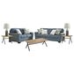 Ashley 7-Piece Living Room Set in Blue, , large