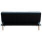 Lifestyle Solutions Tatum Convertible Sofa with Blue Cushion in Brown, , large