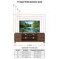 CorLiving Hollywood TV Stand in Brown, , large