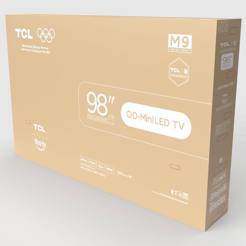 TCL 98" M9LF Series 4K UHD HDR Mini LED - Smart TV with Fire TV in Black, , large