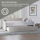 The Monday Company Zoey Upholstered Daybed with Trundle in Beige, , large