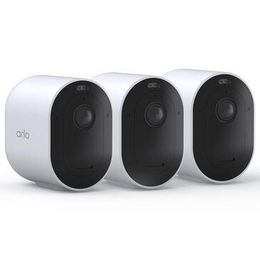 Arlo Arlo Pro 5S 2K Wireless Security Camera - 3 Pack - White, , large