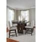 Millenium Burkhaus Rectangular Counter Dining Table in Brown Oak - Table Only, , large