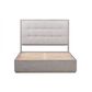 Urban Home Oxford King Platform Bed in Gray Mineral, , large