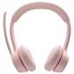 Logitech Zone 300 Wireless Bluetooth Headset in Rose, , large