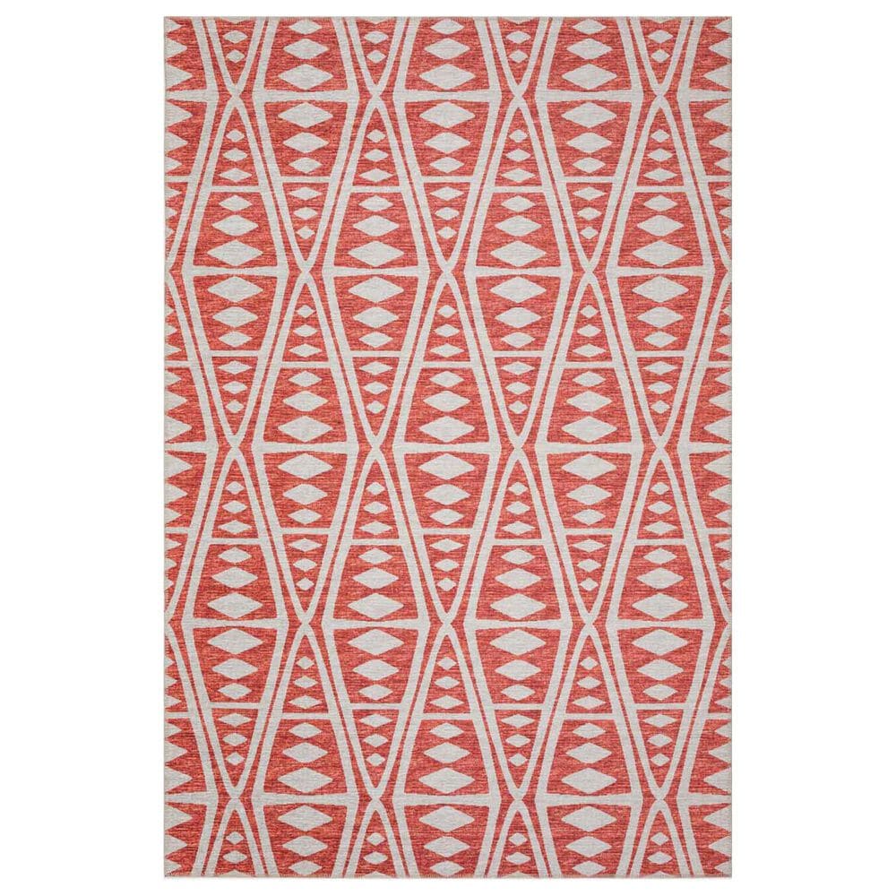 Dalyn Rug Company Sedona 8" Round Clay Indoor/Outdoor Area Performance Rug, , large