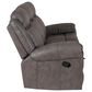 Linon Home Decor Galloway Manual Sofa in Stone Gray, , large