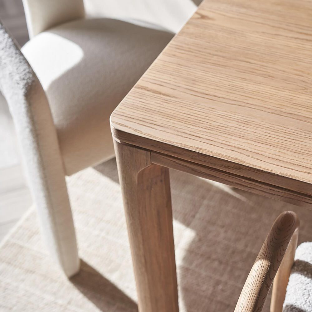 Universal Industries Malone Dining Table in Natural Oak, , large