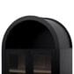 HOMLUX 71" Arched Kitchen Pantry Cabinet in Black, , large