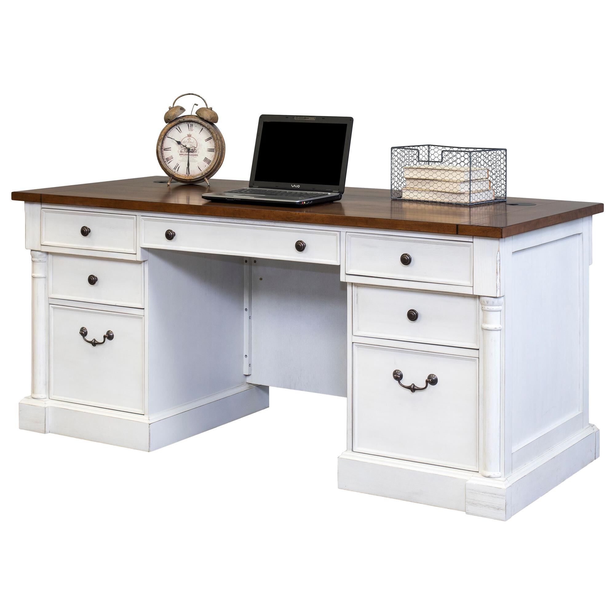 Nfm white discount desk