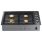 Dacor Modernist 30" Gas Cooktop in Graphite Stainless Steel, , large